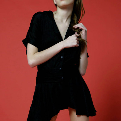 Nicole Star - Black Dress