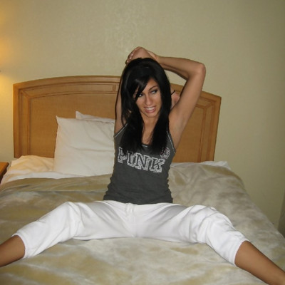 Raven Riley - Stretching On The Bed