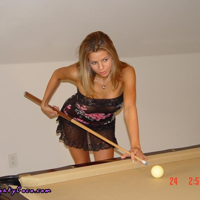 Nicole Graves - Coco Playing Pool