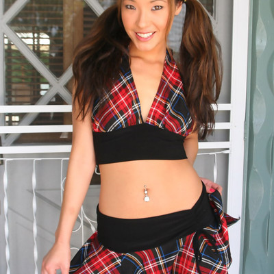 Naughty Miko - Plaid And Pigtails