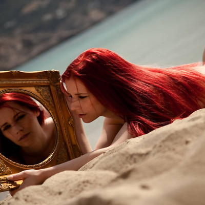 Ariels Blog - Mirror On Beach